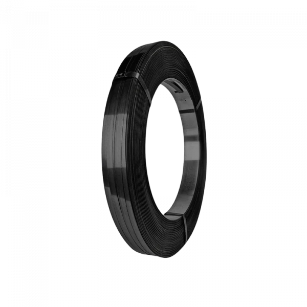 Verpackungsstahlband – Güteband schwarzlackiert