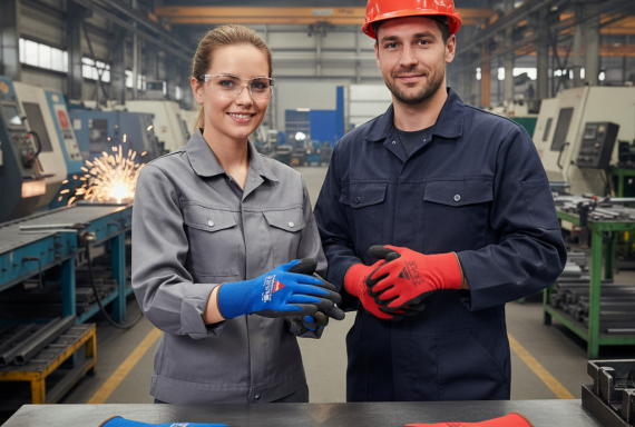 Sicherheitshandschuhe für jede Herausforderung Schutz, Komfort in einem Paar