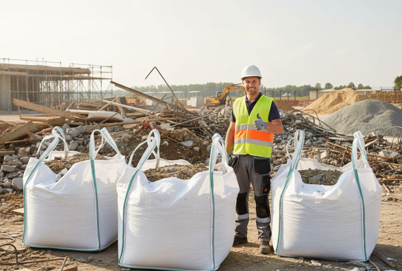 Big Bags – stark für jedes Material egal ob Bauschutt, Pulver oder was anderes